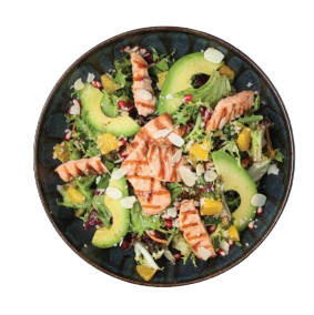 Kinoalı Avokado Somon Salata