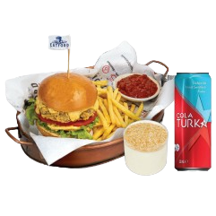 Chicken Burger Menü